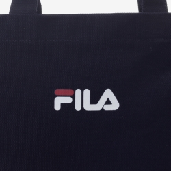 Fila Linear Logo - Miesten Olkalaukku - Laivastonsininen | FI-70008